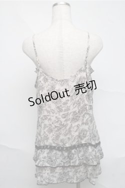 画像2: axes femme / チュニック  オフｘ黒 S-25-07-03-1015-AX-TO-HR-ZS