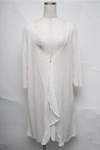 axes femme / バックレースロングカーディガン  キナリ S-25-07-03-1016-AX-TO-HR-ZS