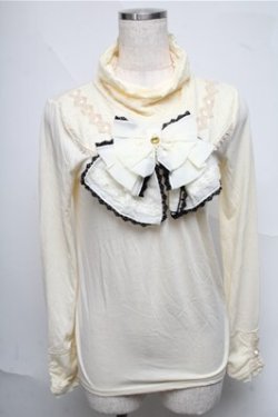 画像1: axes femme / リボンプルオーバー  オフ S-25-07-03-1018-AX-TO-HR-ZS