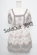 axes femme / ワンピース  オフｘブラウン S-25-07-03-1022-AX-TO-HR-ZI