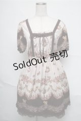 axes femme / ワンピース  オフｘブラウン S-25-07-03-1022-AX-TO-HR-ZI