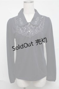 axes femme / 星座モチーフキラキラプルオーバー  紺 S-25-07-03-1030-AX-TO-HR-ZI