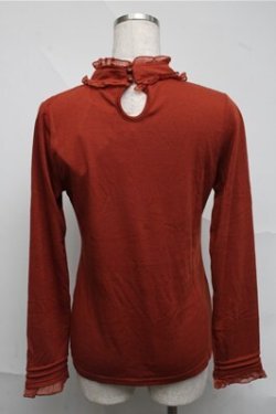 画像2: axes femme / ビッグリボンカットソー  オレンジ S-25-07-03-1031-AX-TO-HR-ZS