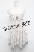 axes femme / バレリーナフロッキー2WAYチュニック  オフ S-25-07-03-1042-AX-TO-HR-ZS