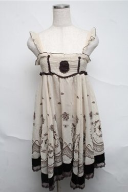 画像1: axes femme / バレリーナフロッキー2WAYチュニック  オフ S-25-07-03-1042-AX-TO-HR-ZS