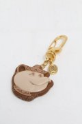 Q-pot. / ミセスポット/シュガークッキーキーホルダー  ブラウン S-25-07-03-012-QP-ZA-AS-ZS