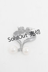 Q-pot. / フロットサムとジェットサムピアス（ペア）  シルバー S-25-07-03-002-QP-AC-AS-ZS