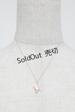画像2: Q-pot. / チョコレートネックレス  ピンクゴールド S-25-07-03-025-QP-AC-AS-ZS