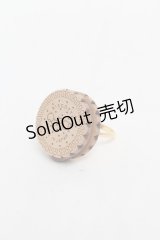 Q-pot. / ラウンドビスケットリング  ブラウン S-25-07-03-004-QP-AC-AS-ZS
