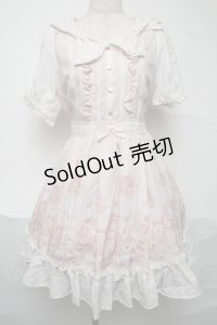 LIZ LISA / CandyJewelryBox柄ワンピース  ピンク S-25-07-03-035-LO-OP-AS-ZS