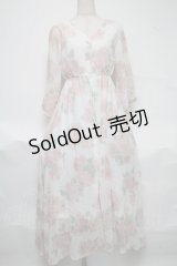 LIZ LISA / フラワープリント2Wayマキシワンピース  オフ S-25-07-03-038-LO-OP-AS-ZS