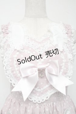 画像3: BABY,THE STARS SHINE BRIGHT / Milky Dot うさぎさんジャンパースカート  ピンク S-25-07-03-042-BA-OP-AS-ZS