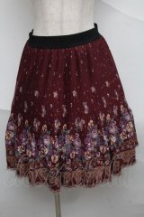 axes femme / スカート  ワイン S-25-07-04-052-AX-SK-HR-ZI