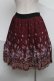 画像2: axes femme / スカート  ワイン S-25-07-04-052-AX-SK-HR-ZS (2)