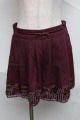 axes femme / キュロット  ワイン S-25-07-04-060-AX-PA-HR-ZI