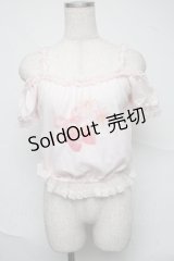 LIZ LISA / チュール重ねカットソー  ピンク S-25-07-04-010-LO-SK-AS-ZS