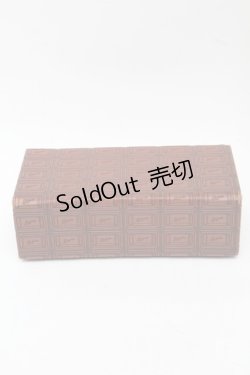 画像1: Q-pot. / チョコレートメガネケース  ブラウン S-25-07-04-002-QP-ZA-AS-ZS