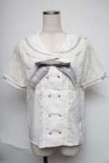 LIZ LISA / レースセーラーブラウス  オフｘブルー S-25-07-04-014-LO-BL-HR-ZS