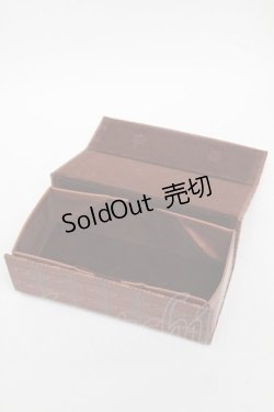 画像2: Q-pot. / チョコレートメガネケース  ブラウン S-25-07-04-002-QP-ZA-AS-ZS
