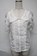 LIZ LISA / セーラー襟オフショルブラウス  白 S-25-07-04-020-LO-BL-HR-ZS