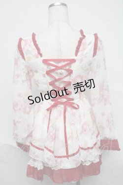 画像2: LIZ LISA / ローズ柄セットアップ  オフｘボルドー S-25-07-04-030-LO-TO-HR-ZI