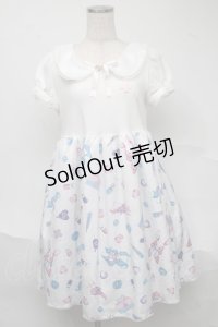 Angelic Pretty / Fancyホスピタルカットワンピース  白 S-25-07-04-037-AP-OP-AS-ZS