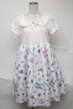 画像1: Angelic Pretty / Fancyホスピタルカットワンピース  白 S-25-07-04-037-AP-OP-AS-ZS