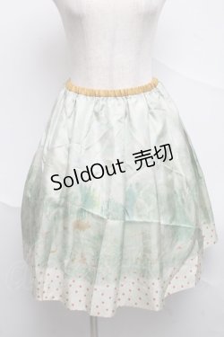 画像1: Franche Lippee /森の動物スカート  グリーン S-25-07-05-055-LO-SK-HR-ZS