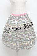 Franche Lippee / 総柄プリントスカート   S-25-07-05-064-LO-SK-HR-ZS