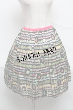 画像1: Franche Lippee / 総柄プリントスカート   S-25-07-05-064-LO-SK-HR-ZS