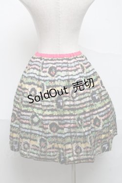 画像2: Franche Lippee / 総柄プリントスカート   S-25-07-05-064-LO-SK-HR-ZS