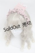 m petit by misako / AMギャザーカチューシャ  ピンク S-25-07-05-009-LO-AC-AS-ZS