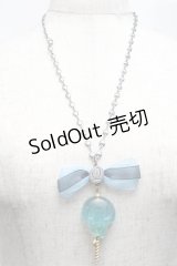 Q-pot. / イデア・シュラウドグミキャンディネックレス【ツイステッドワンダーランド】  ブルー S-25-07-05-013-QP-AC-AS-ZS