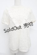 axes femme / トップス  イエロー S-25-07-05-014-AX-TO-HR-ZS