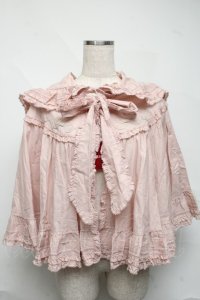 PINK HOUSE / フリル使いローンケープ   S-25-07-05-021-LO-BL-AS-ZS