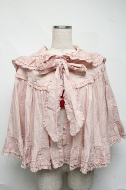 画像1: PINK HOUSE / フリル使いローンケープ   S-25-07-05-021-LO-BL-AS-ZS