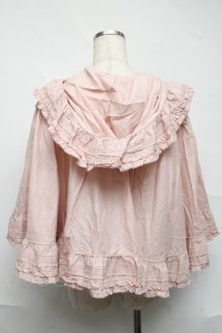 画像2: PINK HOUSE / フリル使いローンケープ   S-25-07-05-021-LO-BL-AS-ZS