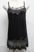 axes femme / トップス  黒 S-25-07-05-025-AX-TO-HR-ZS