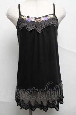 画像1: axes femme / トップス  黒 S-25-07-05-025-AX-TO-HR-ZS
