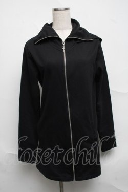画像1: NieR Clothing / パーカー  黒 S-25-07-05-029-PU-TO-AS-ZS