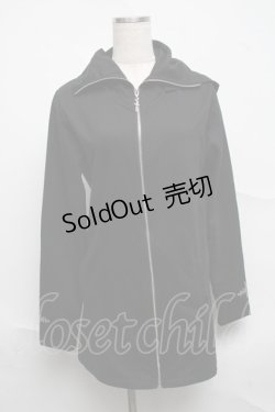 画像1: NieR Clothing / パーカー  黒 S-25-07-05-029-PU-TO-AS-ZS