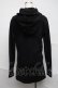 画像2: NieR Clothing / パーカー  黒 S-25-07-05-029-PU-TO-AS-ZS (2)