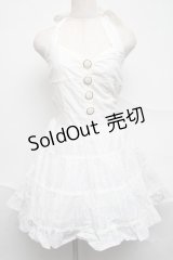 LIZ LISA / コットンレースワンピース  白 S-25-07-05-030-LO-OP-HR-ZS
