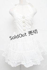 LIZ LISA / コットンレースワンピース  白 S-25-07-05-030-LO-OP-HR-ZS