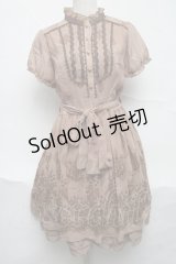 axes femme / ワンピース  ブラウン S-25-07-05-036-AX-TO-HR-ZS