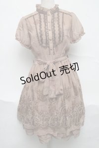 axes femme / ワンピース  ブラウン S-25-07-05-036-AX-TO-HR-ZS