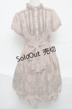 画像1: axes femme / ワンピース  ブラウン S-25-07-05-036-AX-TO-HR-ZS