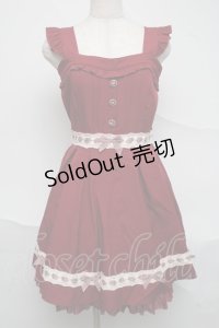 LIZ LISA / チェックリボンジャンスカ  赤 S-25-07-05-043-LO-OP-AS-ZS
