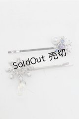 axes femme / 雪の結晶ヘアピン  シルバー S-25-07-06-001-AX-AC-AS-ZS