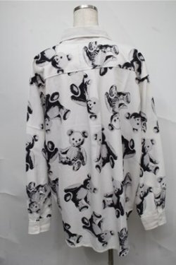 画像2: Drug Honey / スカルテディシャツ  白 S-25-07-06-044-PU-TO-AS-ZS